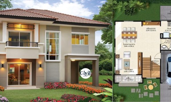 Bungalow storey duplex garage layout pikde sukro