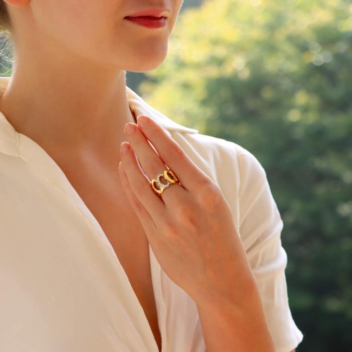 Cartier diamond band ring