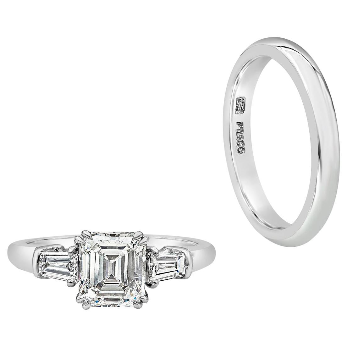 Harry Winston 1978 2.34 CTW Oval Cut Diamond Platinum Vintage ...