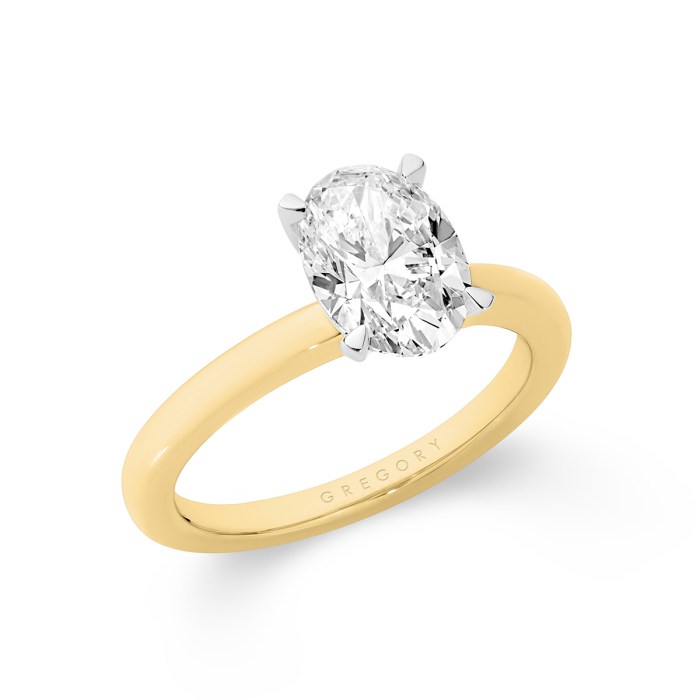 Rose Gold 3 Carat Pear Shaped Diamond Engagement Ring