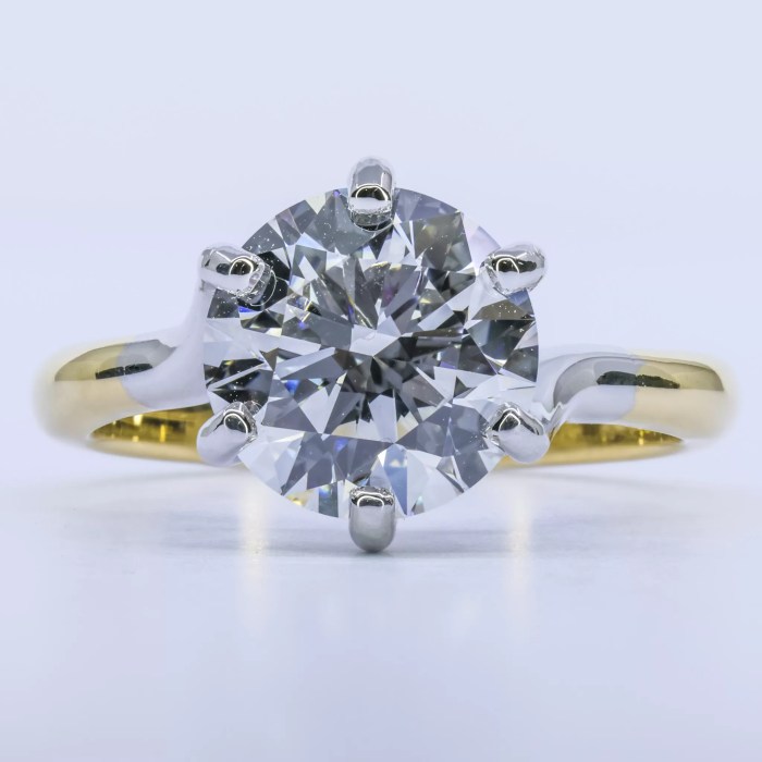 Platinum Lab Grown Diamond Ring - Ian Gallacher Platinum Lab Grown Diamond Ring - Ian Gallacher