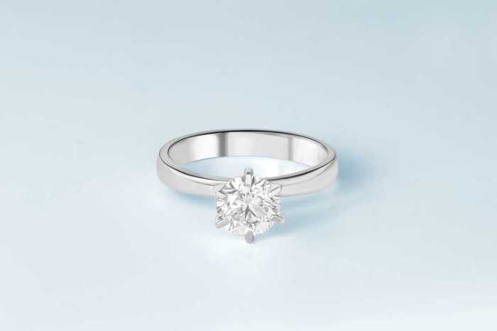 18ct Gold Certified Lab Grown Diamond Ring | Allgem Jewellers Best lab grown diamond ring