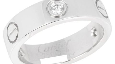 Cartier 3 diamond love ring