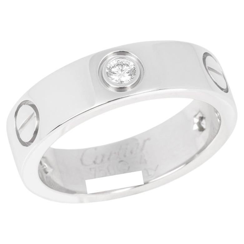 Cartier 3 diamond love ring