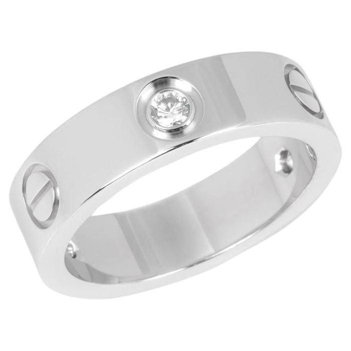 Cartier 3 diamond love ring