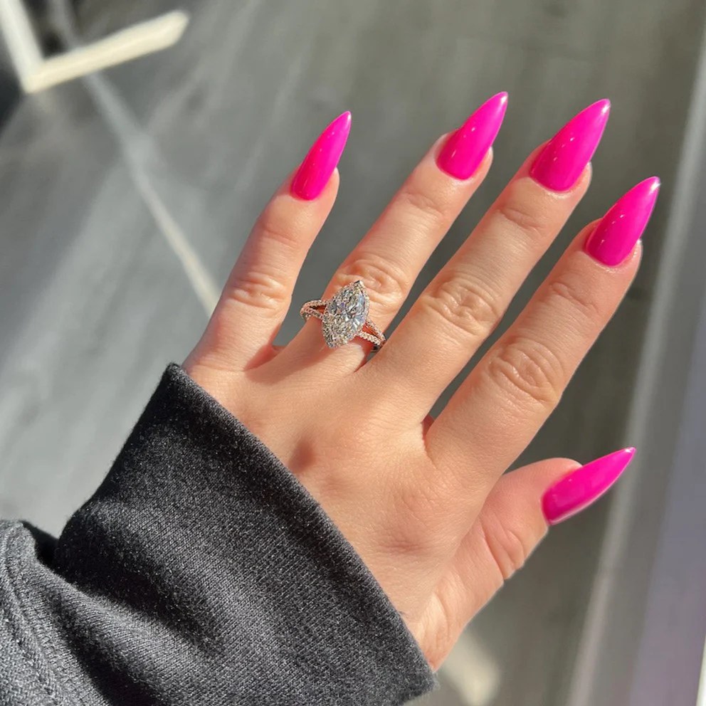 Lab Created Diamond Engagement Rings | Happy Jewelers Custom lab diamond engagement rings