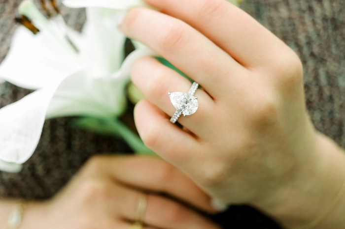 3.5 Carat Lab Grown Diamond Engagement Rings