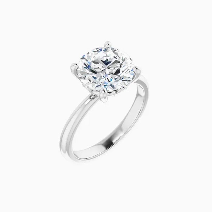 Buy lab grown diamond engagement ring
