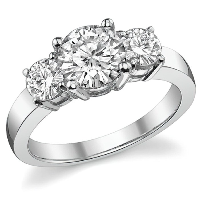 Lab Grown Diamond Ring With Moissanite -LG0002